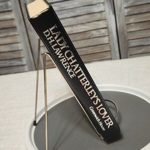 Lady Chatterleys Lover DH Lawrence Hardback Book Black Decor Book